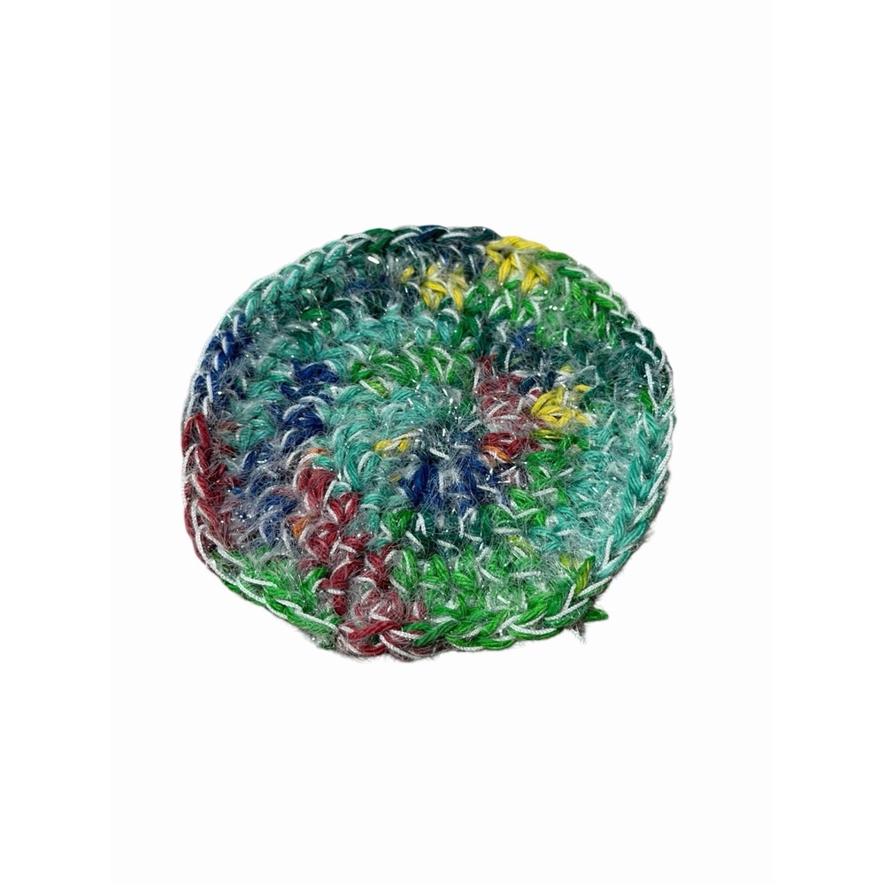New Handmade Crochet Dish Scrubby 5 inch